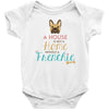 house is not a home without a frenchie Baby Bodysuit