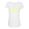 best sister crazy scary Maternity Scoop Neck T-shirt