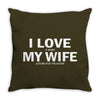 I Love It When My Wife Lets Me Play The Guitar Throw Pillow