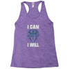 i can  i will Racerback Tank