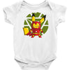 iron pika Baby Onesie
