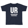 underground resistence Toddler T-shirt
