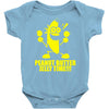 peanut butter jelly time banana Baby Onesie