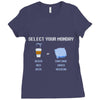 select your monday Ladies Fitted T-Shirt