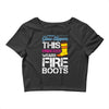 Forget Glass Slippers This Princess Wears Fire Boots Crop Top