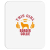 This Girl Loves Her Border Collie Mousepad