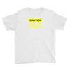 caution zombies crossing t shirt x large funny walking brains awesome Youth Tee