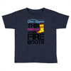 Forget Glass Slippers This Princess Wears Fire Boots Toddler T-shirt