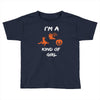 i'm a halloween kind of girl Toddler T-shirt
