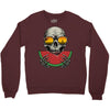watermelon skull Crewneck Sweatshirt