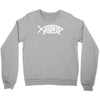darwin'   fish Crewneck Sweatshirt