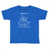 happiness is being loved by a cat Toddler T-shirt