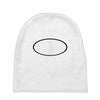 black oval Baby Beanies
