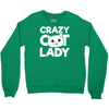 crazy cat lady Crewneck Sweatshirt