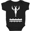the wind waker   link's crayfish shirt Baby Bodysuit