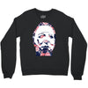 michael myers floral mask Crewneck Sweatshirt