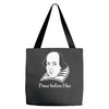 prose before hos  funny william shakespeare joke comedy rude Tote Bags