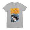 super chicken dinner Ladies Fitted T-Shirt