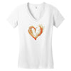 heard colors Women's V-Neck T-Shirt