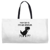 mom says Weekender Totes