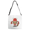 march of the monsters day 31 Adjustable Strap Totes