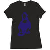 dj mona lisa Ladies Fitted T-Shirt