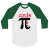 Cutie Pi 3/4 Sleeve Shirt