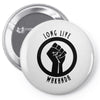 long live wakanda Pin-back button