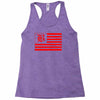 b red Racerback Tank