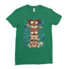 crazy totem Ladies Fitted T-Shirt