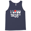 i love the 90's  musik dj fun Tank Top