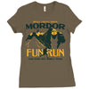 mordor fun run Ladies Fitted T-Shirt