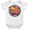 Cheeseburger! The bear in Far Cry 5 Baby Bodysuit