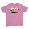 piggybacks and chicken fights Youth Tee