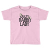 crazy rabbit lady Toddler T-shirt