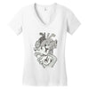 Heart Women's V-Neck T-Shirt
