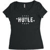 Stay Hard Women's Triblend Scoop T-shirt