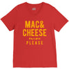 mac and cheese please V-Neck Tee