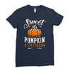 sweet as pumpkin pi Ladies Fitted T-Shirt
