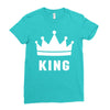 King Ladies Fitted T-Shirt