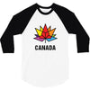 Canada Leaf LGBT 3/4 Sleeve Shirt