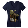 Yoda Do Or Do Not T-Shirt Women's V-Neck T-Shirt