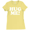 hug me funny Ladies Fitted T-Shirt