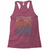 camp river Racerback Tank