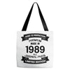 Premium Vintage  1989 Tote Bags