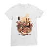 Popular Ramen Ladies Fitted T-Shirt