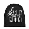 Family Trip To Moon Baby Beanies