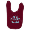 it's about time Baby Bibs