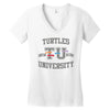 turtles university Women's V-Neck T-Shirt