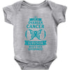 I am a Ovarian Cancer Survivor - What's Your Superpower? Baby Bodysuit